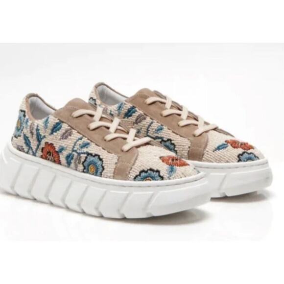 Free People Beaded Sneakers - Picture 1 of 10